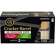 CRACKER BARRELL SHARP CHEDDAR CUTS CHEESE 7 OZ Variety Pack, 2 pk./7 oz