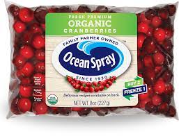 CRANBERRIES 16 OZ SEASONAL Winter Months