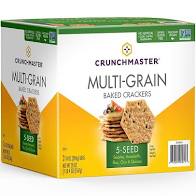 CRUNCH MASTER MULTIGRAIN CRACKER 2-10 OZ PK