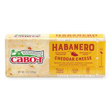 Cabot Hot Habanero Cheddar Cheese, 8 oz