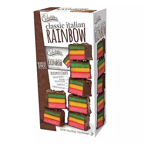 Cake bites Classic Italian Rainbow, 8 ct.