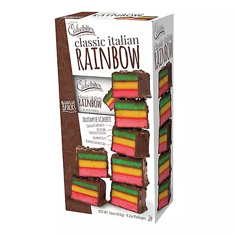 Cake bites Classic Italian Rainbow, 12 ct.