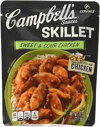 Campbells Skillet Sauces, Sweet & Sour Chicken – 11 OZ