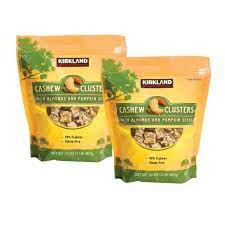 Cashew Clusters, 32 oz. with almonds and pumpkin seeds (DOUBLE PACK)