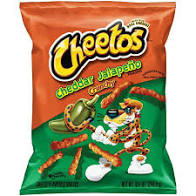 Cheetos Cheddar Jalapeno Crunchy Cheese Flavored 9 Oz