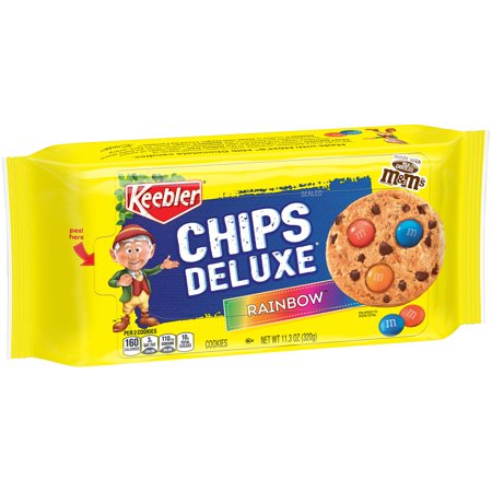 KEEBLER CHIPS DELUXE RAINBOW 14.5 OZ