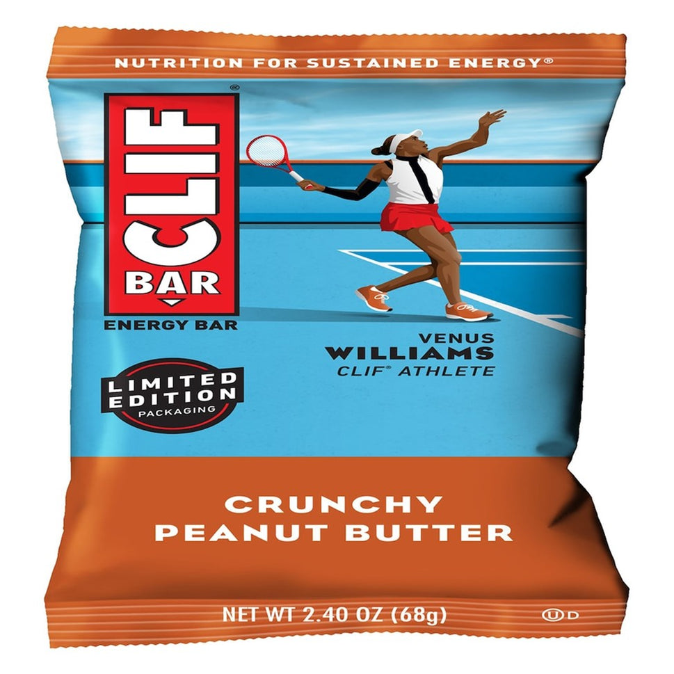 CLIF BAR - Crunchy Peanut Butter - Made with Organic Oats Plant Based  2.4 oz. (5 Pack)