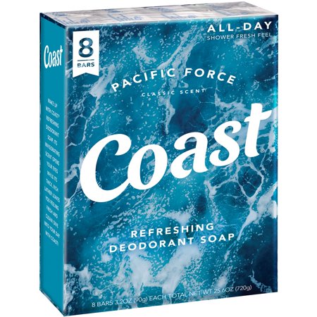 COAST PACIFIC FORCE SOAP  8 PACK 4oz