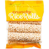 Crunchy Rice Rolls Rice Snacks, 2.5-oz. Bags Price