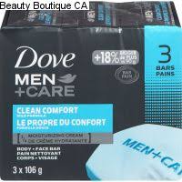 DOVE MEN + CARE CLEAN COMFORT BODY & FACE BAR 2-4 -4 OZ