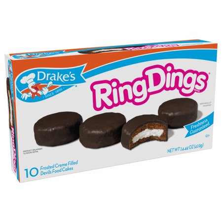 Drake's Ring Dings, 8 ct, 11.55 oz