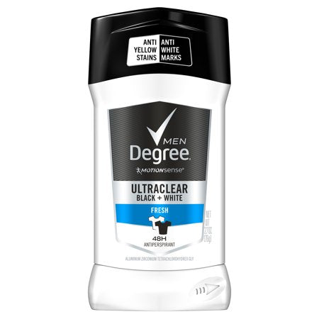 Degree Men UltraClear Antiperspirant Deodorant Stick Black+White