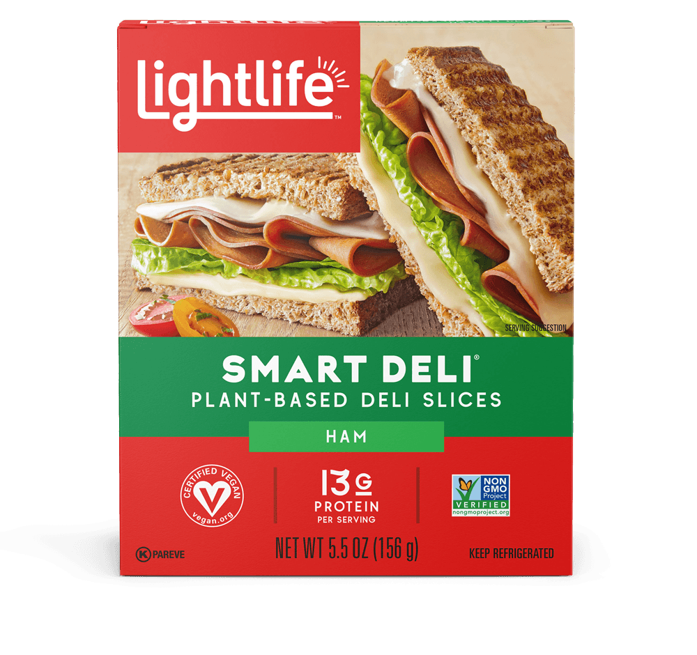 LightLife Plant-Based Smart  Deli Sliced Deli Ham 5.5 oz