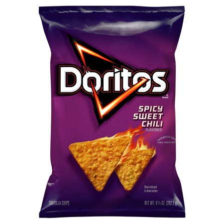 Dorito’s Spicy Sweet Chili Flavored Tortilla Chips 9.75 Oz