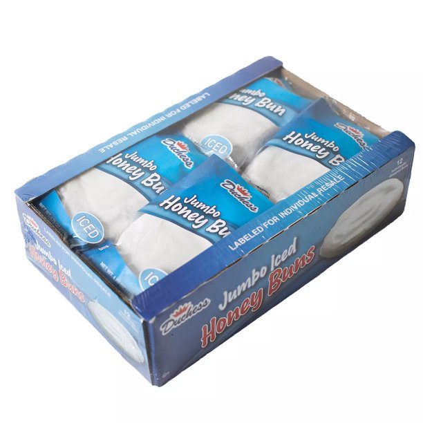 Duchess Jumbo Iced Honey Buns (5 oz., 12 pk.)