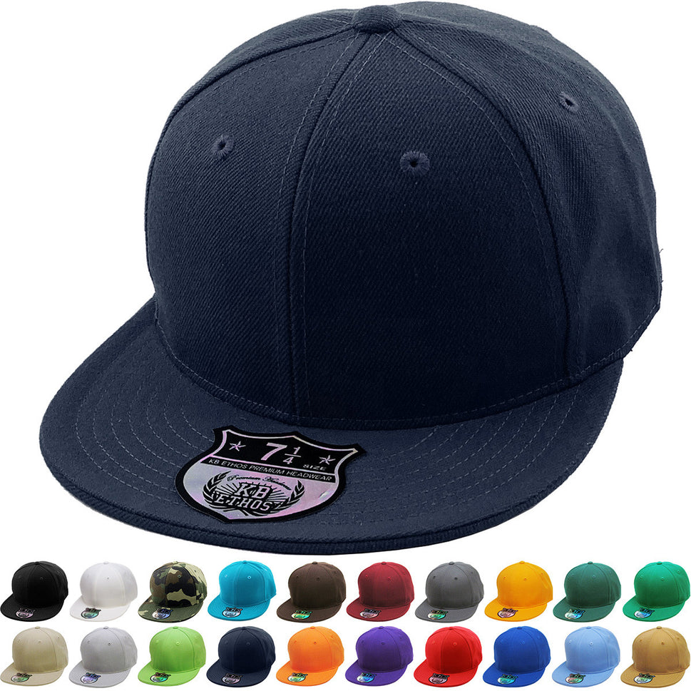 FITTED FLAT BRIM