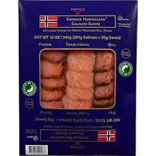 FOPPEN NORWEIGAN sliced  Pepper Smoked Salmon