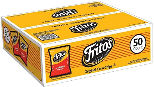 FRITOS ORIGINAL CORN CHIPS 50/1 OZ BAGS