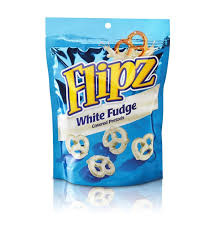 Flipz Mini White Fudge Covered Pretzels 7.5 oz