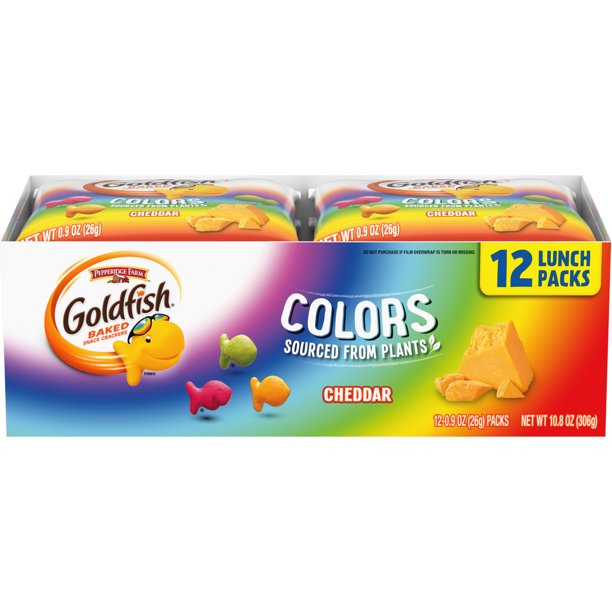 GOLDFISH BAKED COLORS 12 PK
