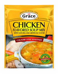 GRACE CHICKEN FLAVORED NOODLE SOUP MIX 2.2 OZ