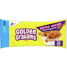 Golden Grahams,  Cereal, Graham Cracker Whole Grain, 35 oz