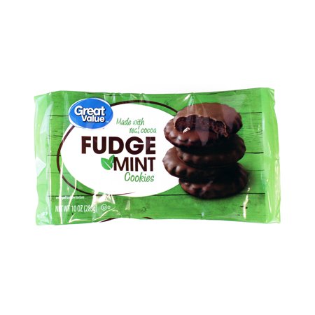 Great Value Fudge Mint Cookies,