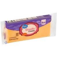 Great Value Gouda  Block Cheese, 8 oz