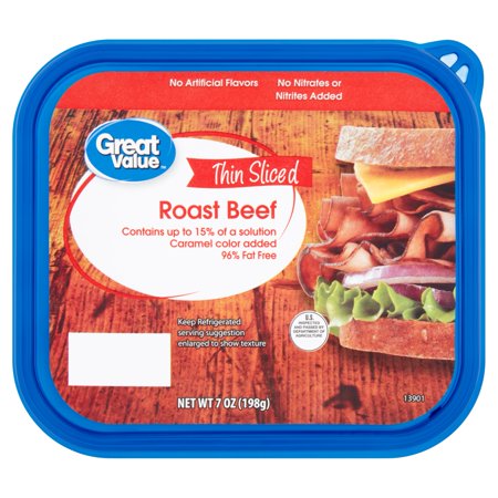 Great Thin Sliced Roast Beef, 7 oz