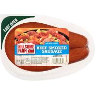 HILLSHIRE FARM SMOKED BEEF SAUSAGE 13 OZ