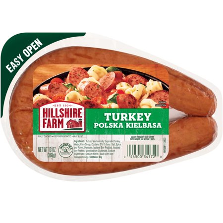 HILLSHIRE FARM Smoked Polska Turkey Kielbasa Sausage 13 OZ