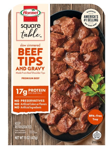HORMEL Slow Simmered Beef Tips & Gravy Entrée, 15 oz