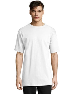 T Shirt Tall - 100% Crewneck Short Sleeves cotton; Tag-free T-Shirt