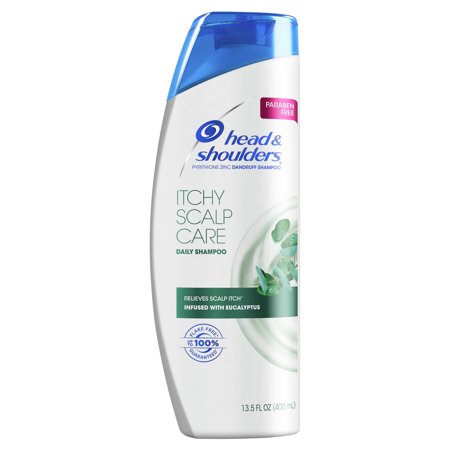 Head and Shoulders Dandruff Shampoo, Itchy Scalp Care, 13.5 fl oz Eucalyptus