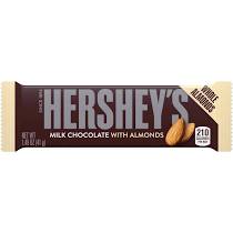Hershey's Milk chocolate Candy Bars with Almonds