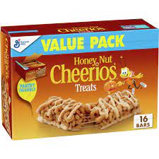 Honey Nut Cheerios Cereal Treat Bars 16 Ct