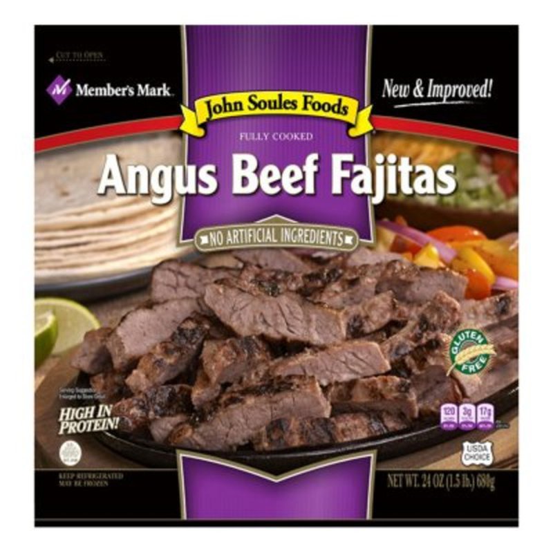 JOHN SOULES ANGUS BEEF FAJITAS 24 OZ