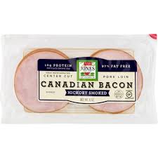 Jones Dairy Farm Hickory Smoked Canadian Bacon, 6 oz