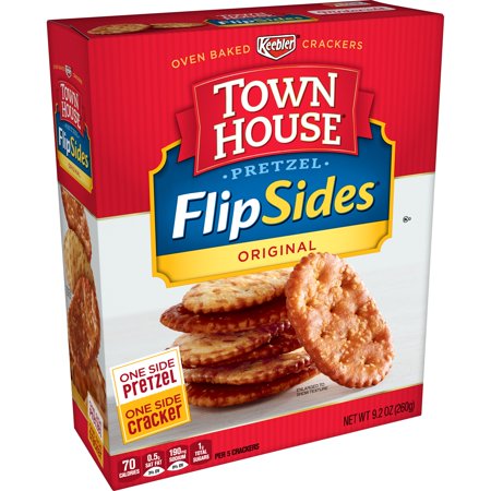 TOWN HOUSE FLIPSIDES  CRACKERS 9.2 OZ