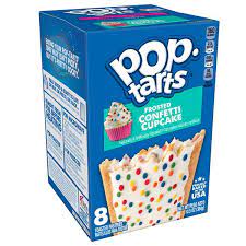 POP TART VANILLA FILING & CONFETTI ICING 8 CT