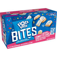 Pop-Tarts Bites Pastry Bites, Frosted Confetti Cake,