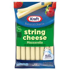 Kraft String Cheese Mozzarella  Low Moisture Part Skim 16 CT 16 OZ