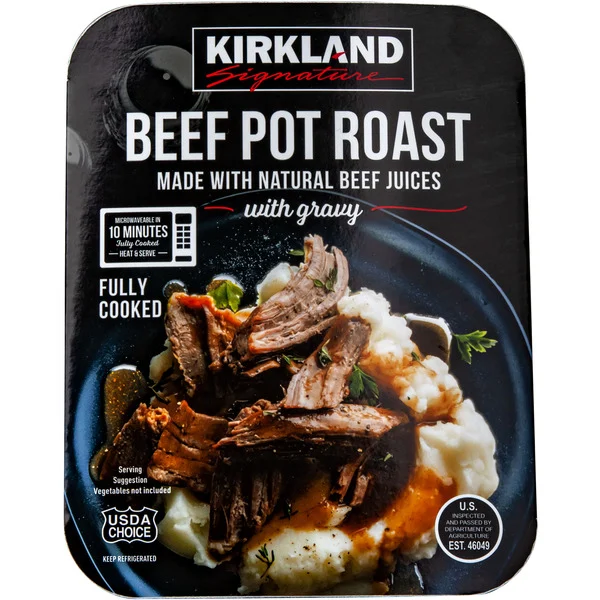 Kirkland Signature Beef Pot Roast with Gravy, 3 lb