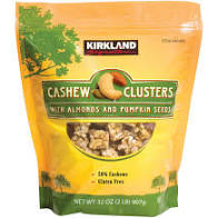 Kirkland Signature Cashew Clusters, 32 oz