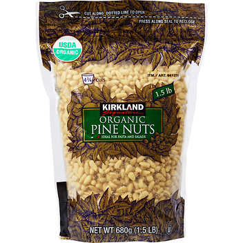 Organic Pine Nuts, 1.5 lbs