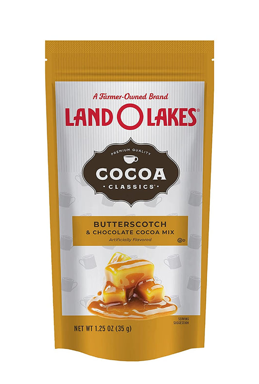 LAND O LAKES Butterscotch & Hot Chocolate Cocoa Mix 1.25 OZ