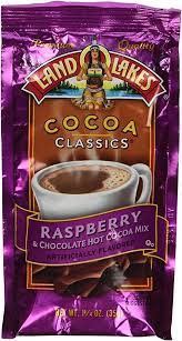 LAND O LAKES Raspberry & Hot Chocolate Cocoa Mix 1.25 OZ