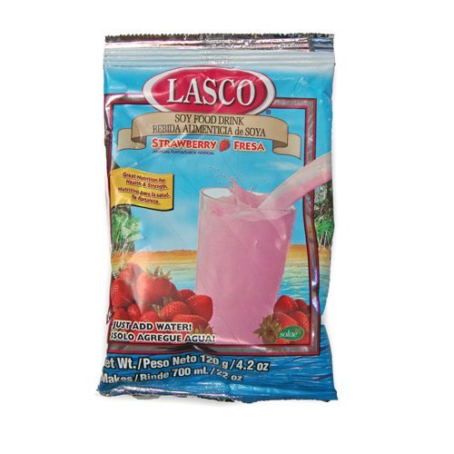 LASCO SOYA DRINK MIX 4.2 OZ STRAWBERRY