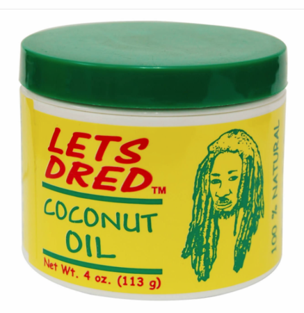 LET’S DRED COCONUT OIL 4 OZ