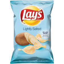 Lay's Potato Chips, Lightly Salted Classic Flavor, 7.75 oz Bag